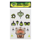 Gaslight District Sticker Set