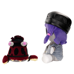 Nori and Heart Plushes