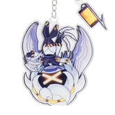 V Hang Tail Keychain