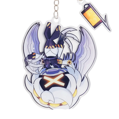 V Hang Tail Keychain