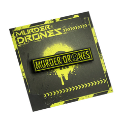Murder Drones Logo Pin