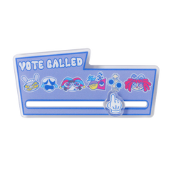 Sliding Vote Pin