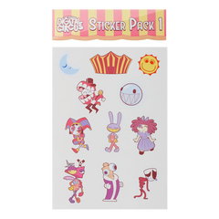 Digital Circus Sticker Pack 1