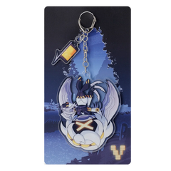 V Hang Tail Keychain