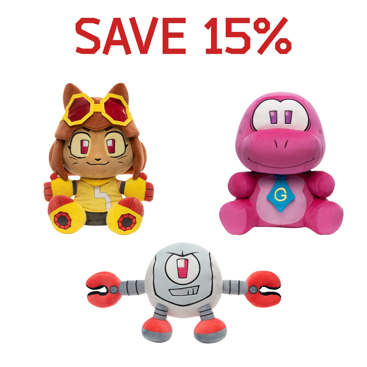 Gameoverse Plush Bundle